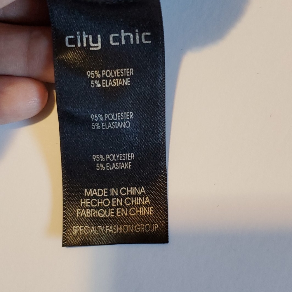 City Chic Sleeveless Baggie Jumpsuit Black Size XS - Picture 15 of 16